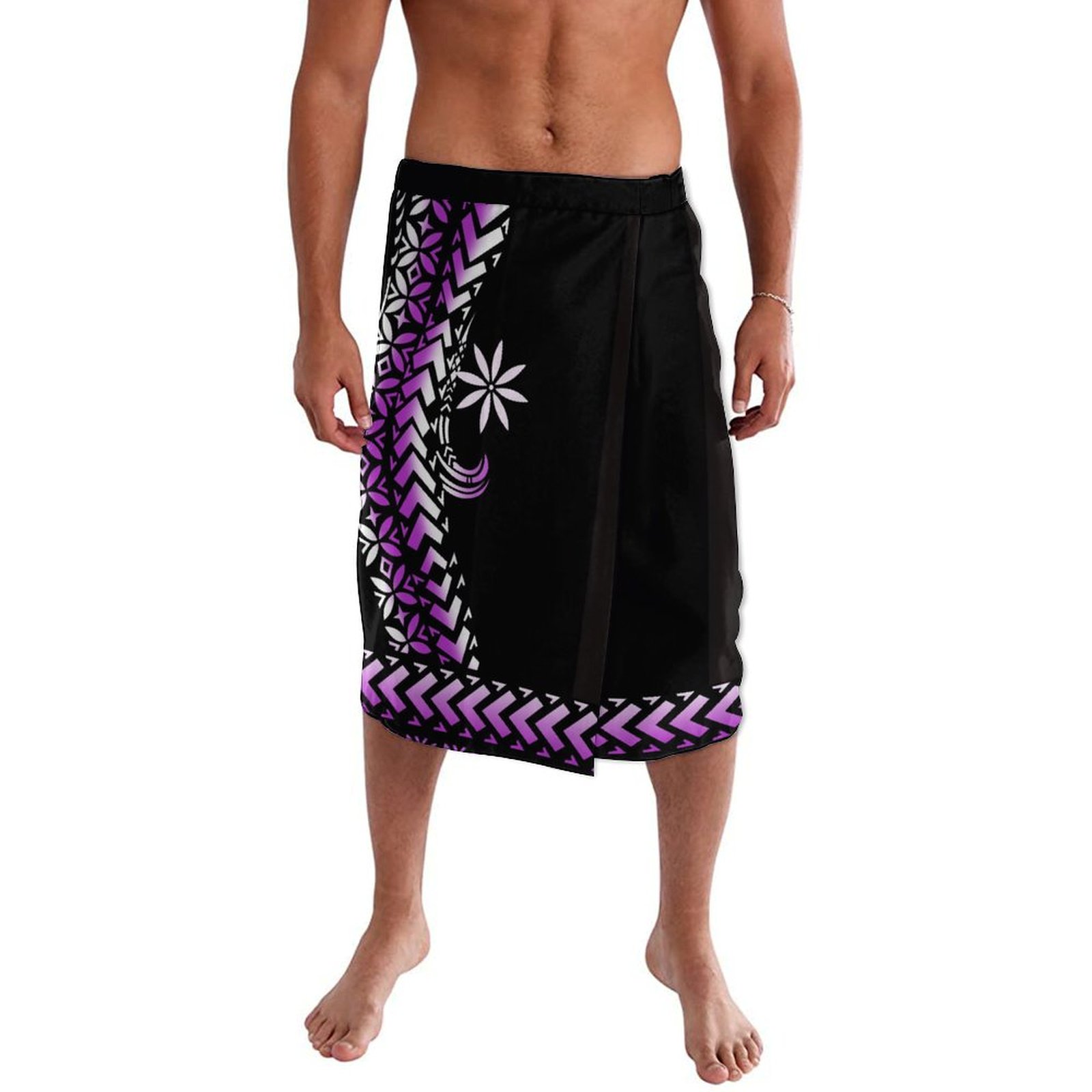 Sarong Men Wrap - High Quality Polynesian Design Print Casual