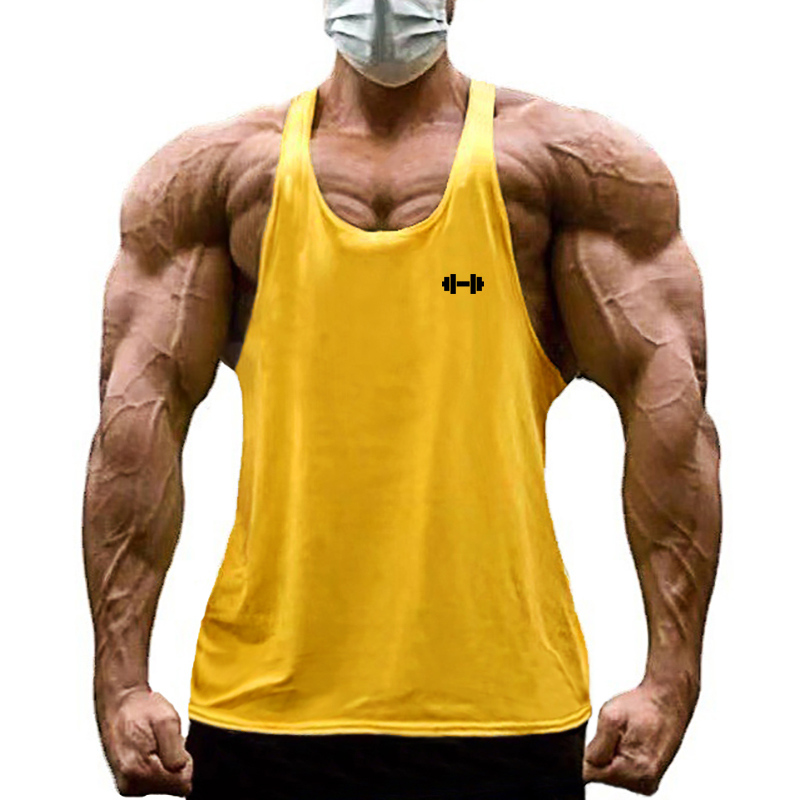 Tank Top Muscle - Summer Men Cotton Fitness Sleeveless Professional