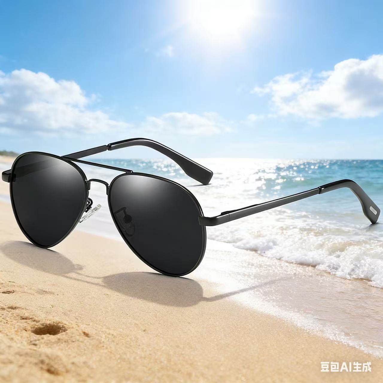 Sunglasses Aviator Polarized - Unisex Small Frame Polarized Aviator Sunglasses