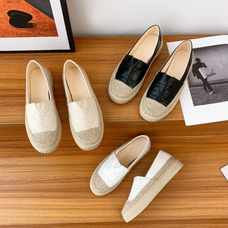 Espadrille Slip On - 2025 New Women's Shoes Espadrilles White