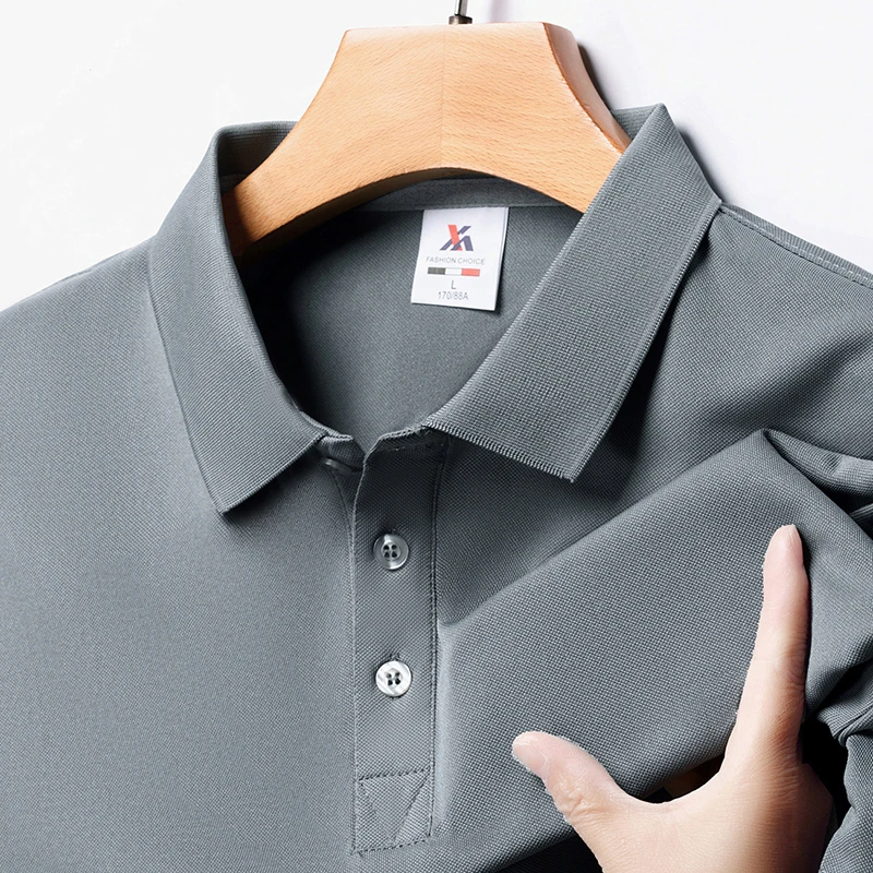 Men's Fashion Solid Short Slee - огляд і ціна Polo Shirt Pique
