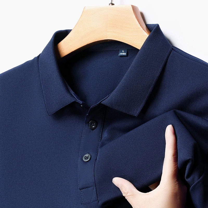 Men's Fashion Solid Short Slee - огляд і ціна Polo Shirt Pique