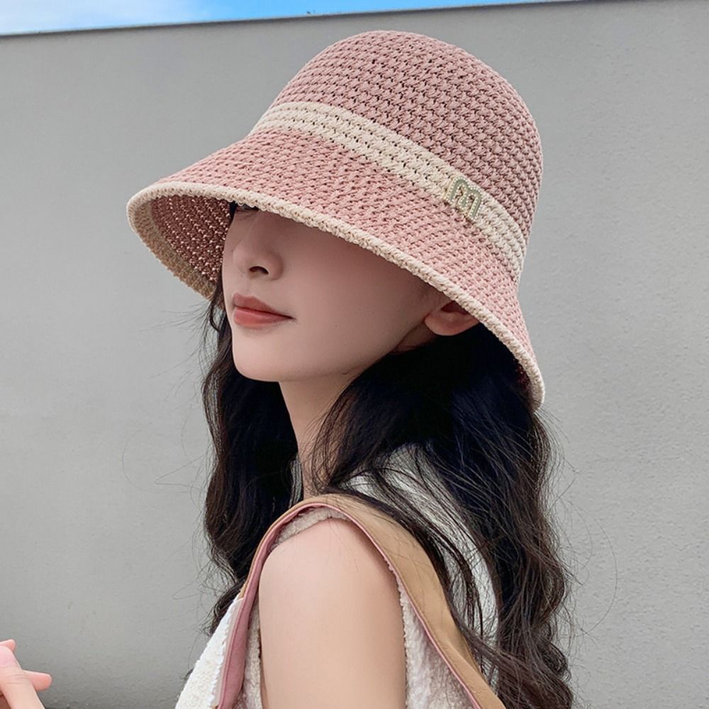 Breathable Elegant Bow Fisherm - огляд і ціна Bucket Hat Straw