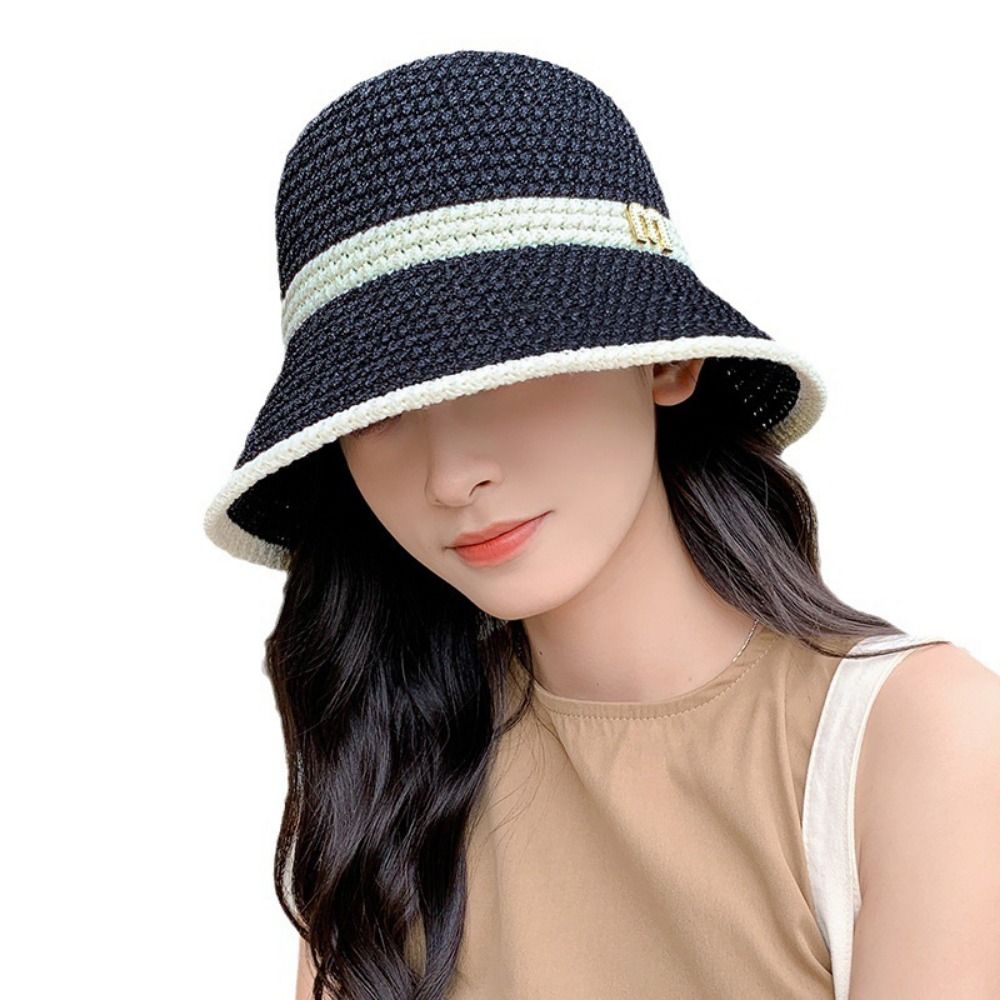 Breathable Elegant Bow Fisherm - огляд і ціна Bucket Hat Straw