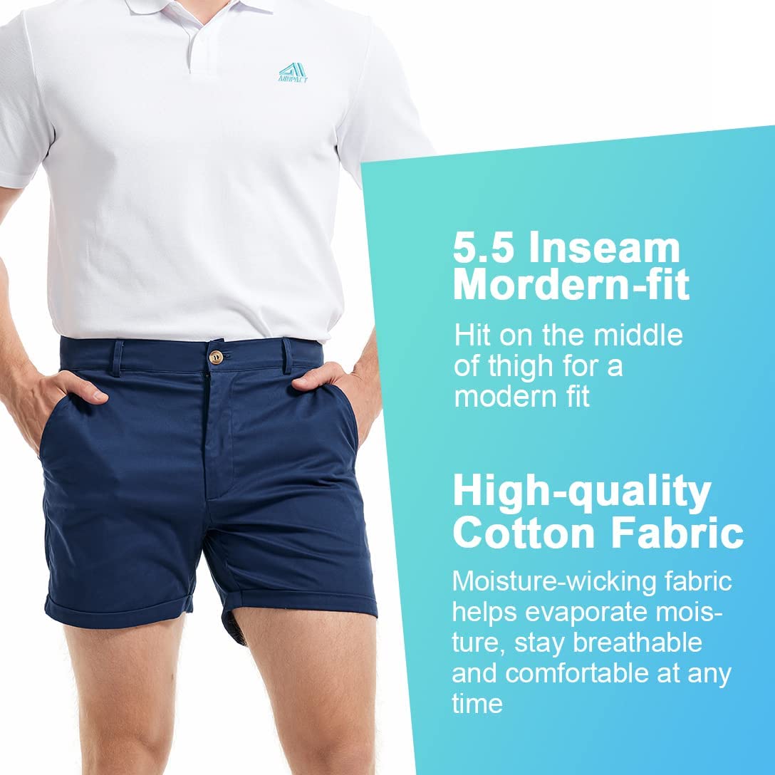 AIMPACT Men's Summer Slim-fit  - огляд і ціна Shorts Chino Slim