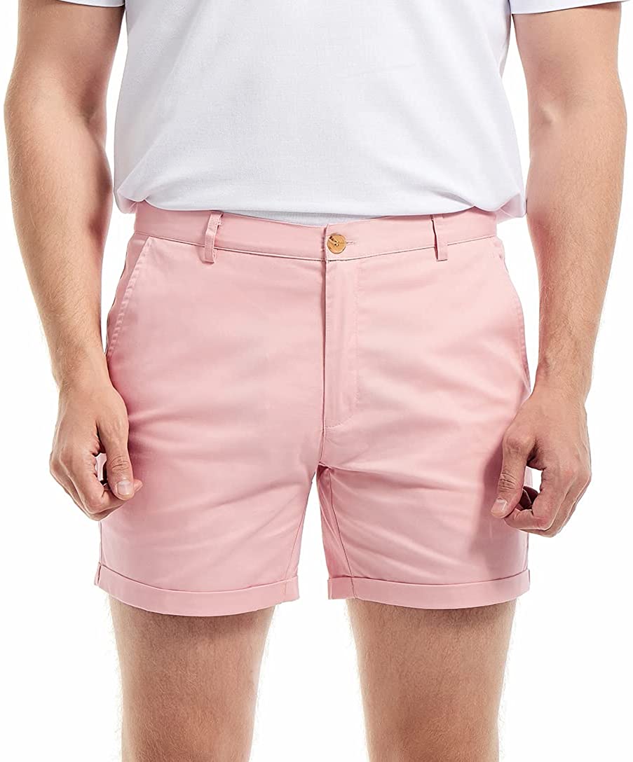 AIMPACT Men's Summer Slim-fit  - огляд і ціна Shorts Chino Slim