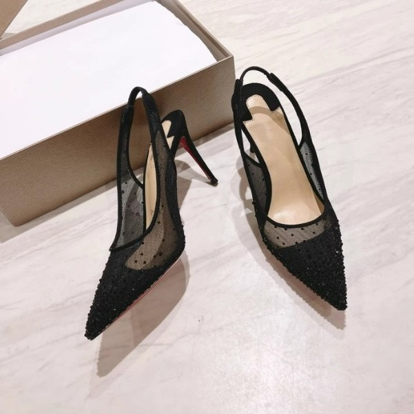 Mesh Rhinestone Rear Empty Sti - огляд і ціна Casual Sandal Leather