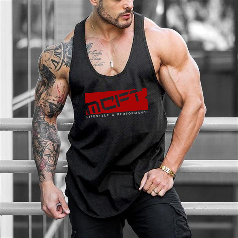 Summer  Men New  Mesh Bodybuil - огляд і ціна Tank Top Muscle