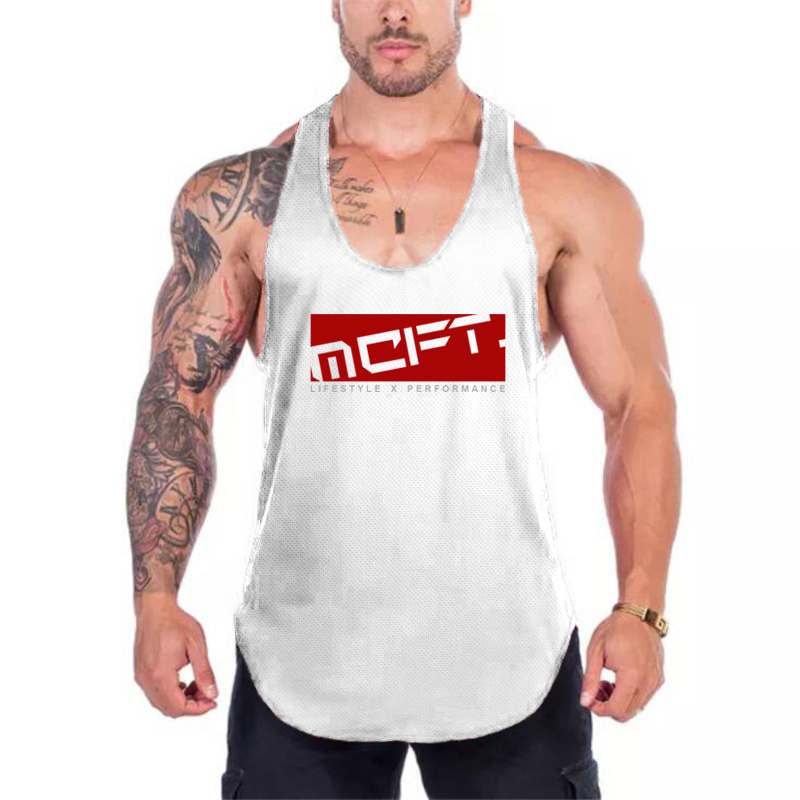 Summer  Men New  Mesh Bodybuil - огляд і ціна Tank Top Muscle