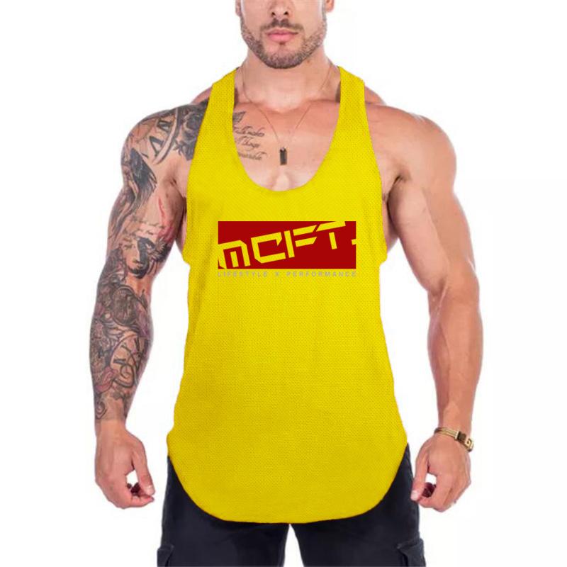 Summer  Men New  Mesh Bodybuil - огляд і ціна Tank Top Muscle