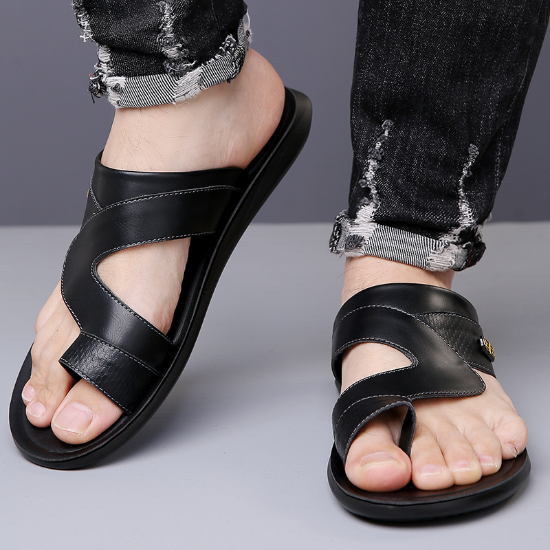 Men's 2026 New Leather Sandals - огляд і ціна Flip Flop Leather Men