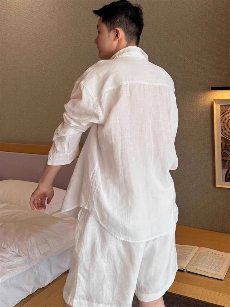 Lightweight Breathable Cotton  - огляд і ціна Linen Shirt Breathable