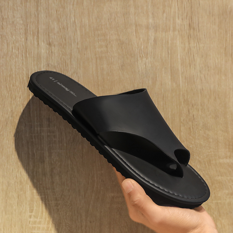 High Quality Mens Slippers Fas - огляд і ціна Flip Flop Leather Men