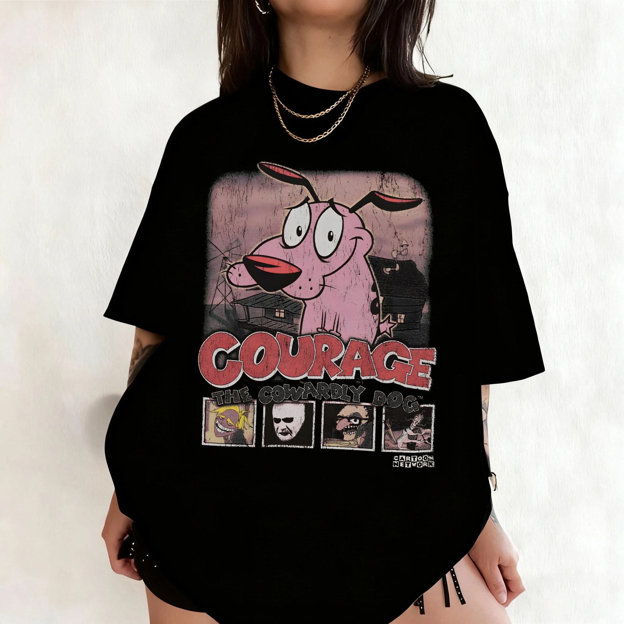 Summer Vintage Courage The Cow - огляд і ціна Tee Graphic Print