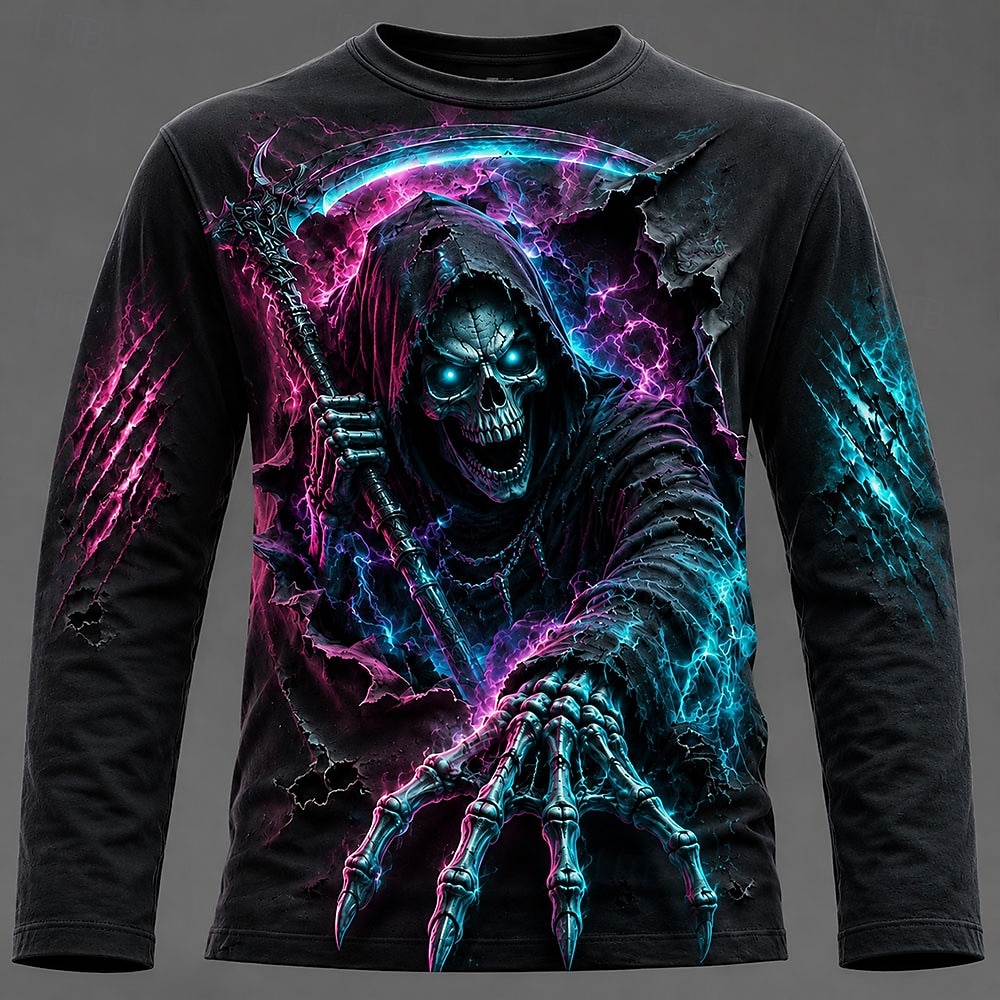Halloween Men 3D Graphic Print - огляд і ціна Tee Graphic Print