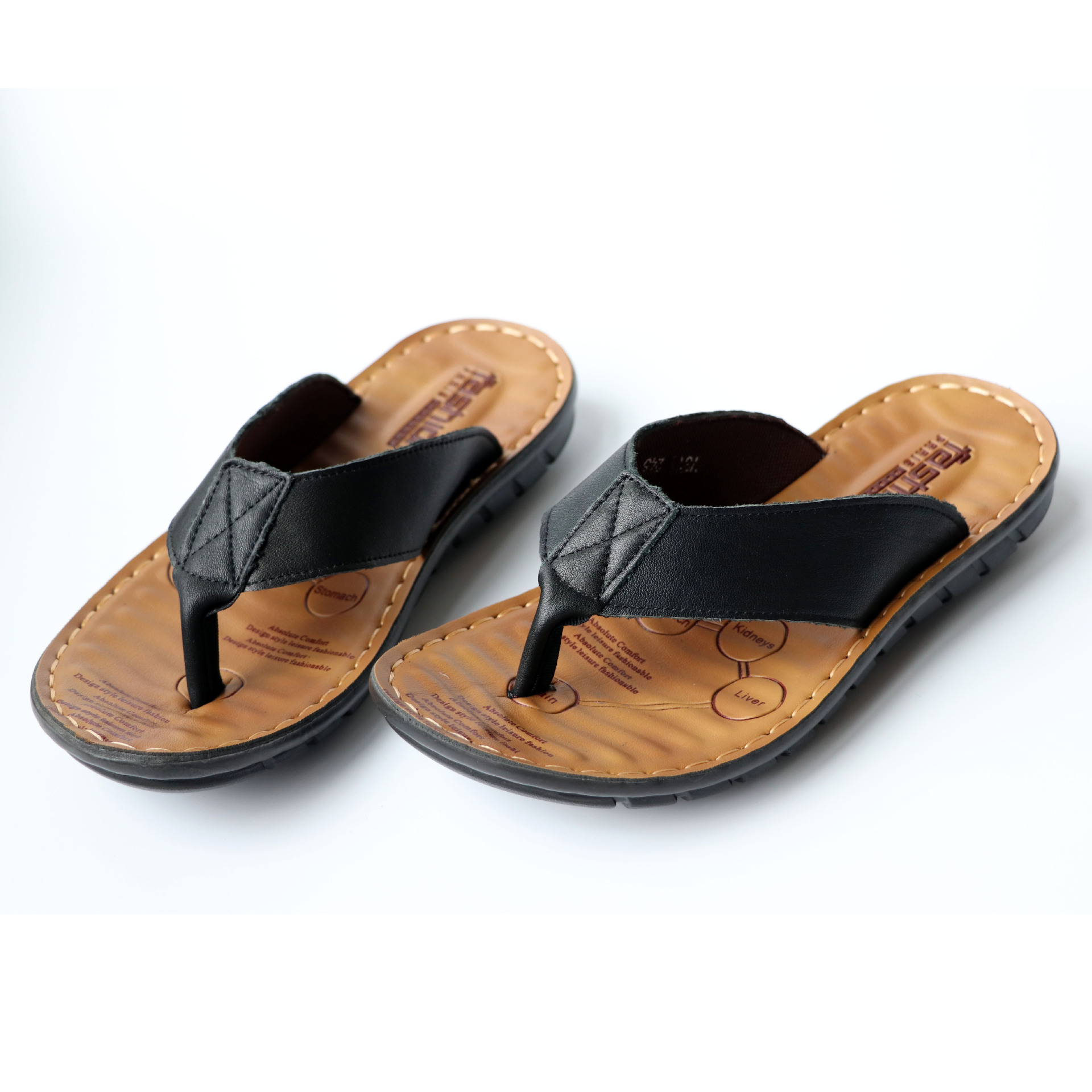 2026 Shoes Leather Men's Flip  - огляд і ціна Flip Flop Leather Men