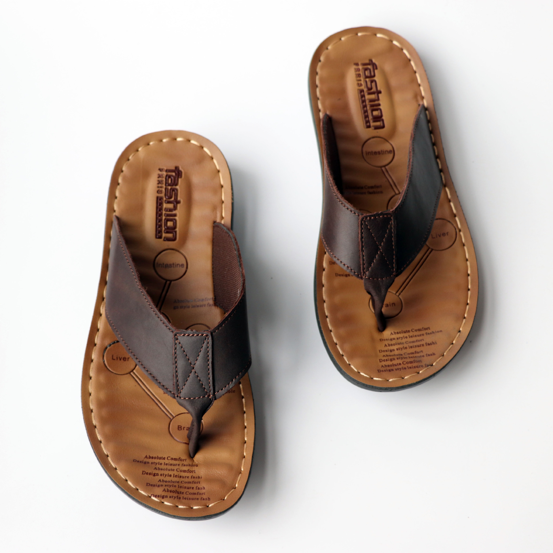 2026 Shoes Leather Men's Flip  - огляд і ціна Flip Flop Leather Men