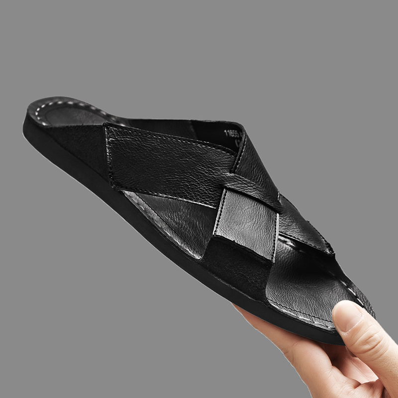 Fashion Genuine Leather Men Sl - огляд і ціна Flip Flop Leather Men