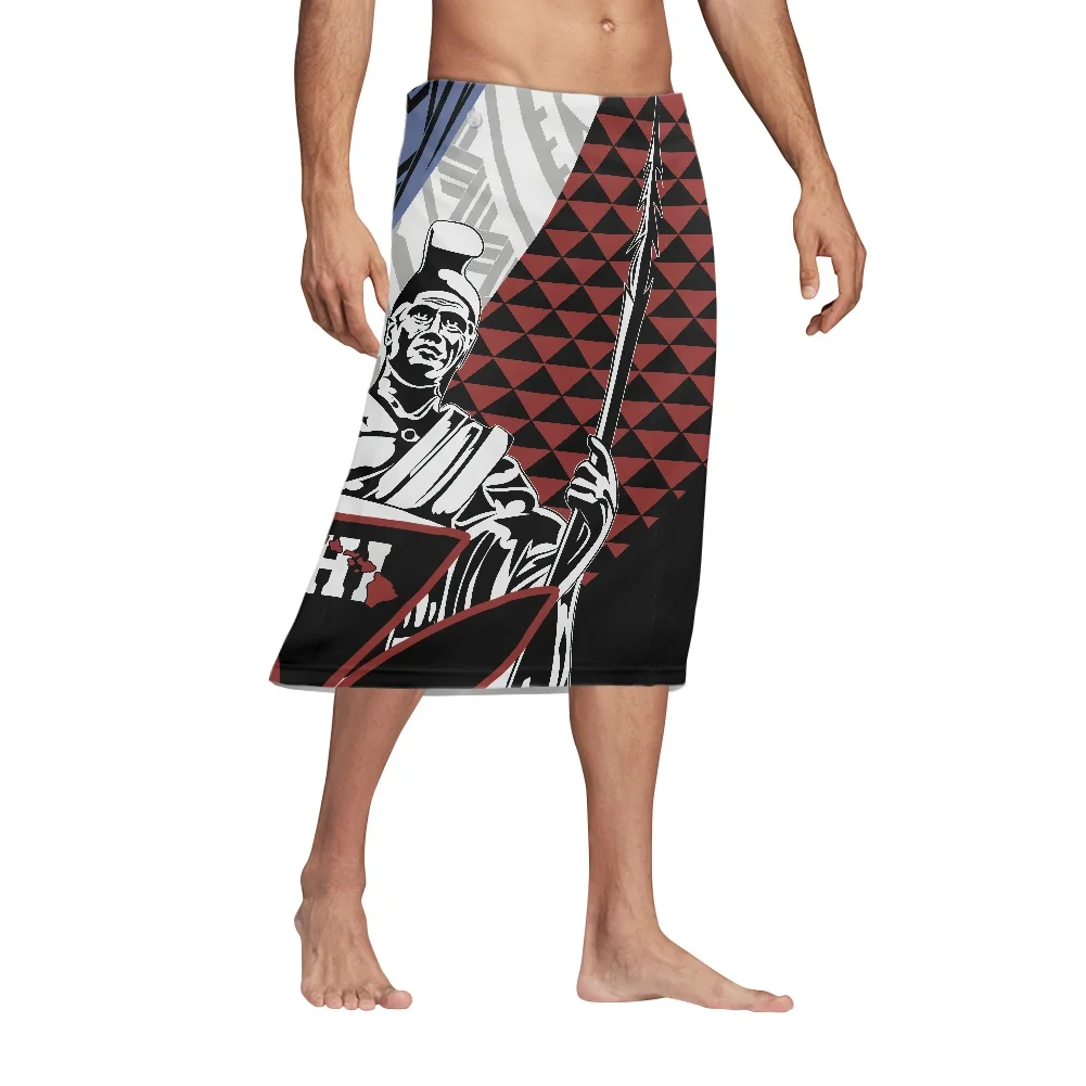 Polynesian Tribal Tattoo Print - огляд і ціна Sarong Men Wrap