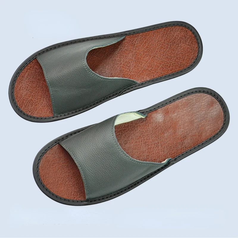XIHAHA Summer Fashion Cowhide  - огляд і ціна Flip Flop Leather Men