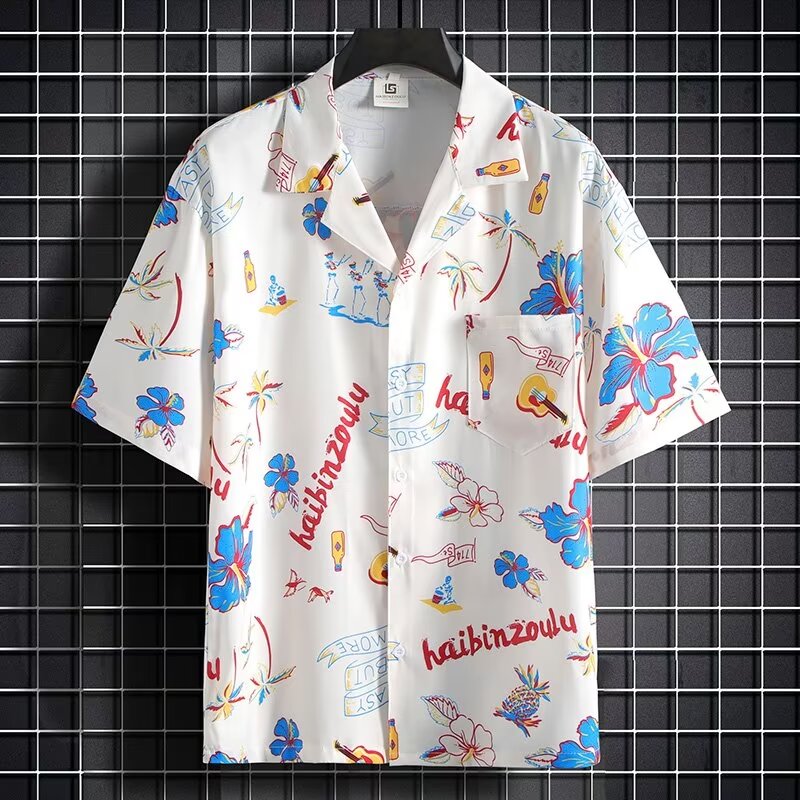 Resort Casual Short-Sleeved Sh - огляд і ціна Resort Shirt Floral