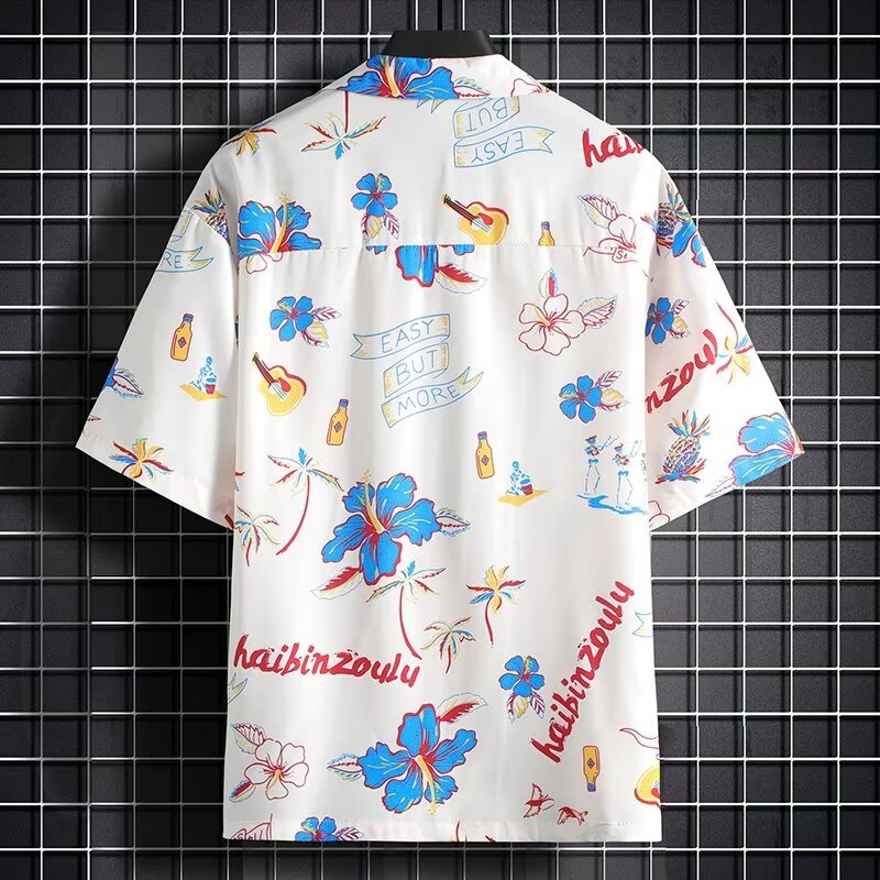 Resort Casual Short-Sleeved Sh - огляд і ціна Resort Shirt Floral