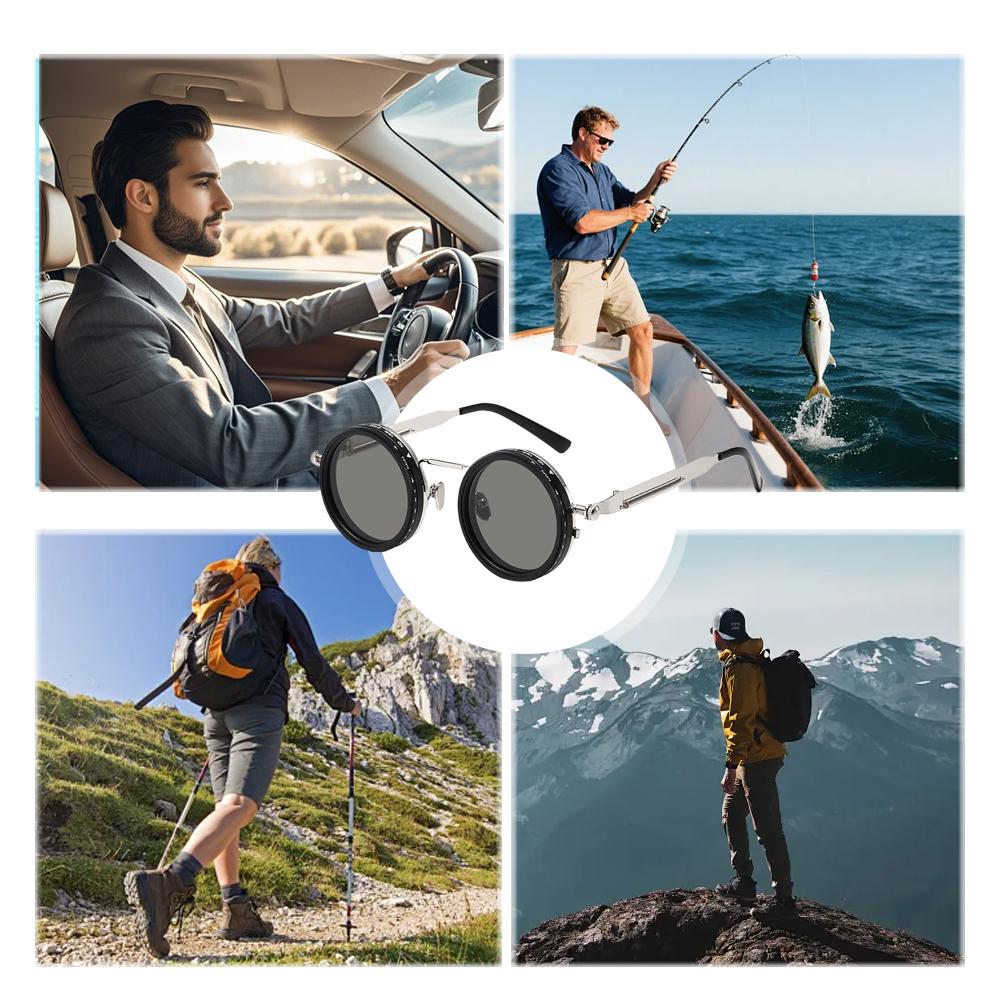 Adjustable ND Polarized Sungla - огляд і ціна Sunglasses Aviator Polarized