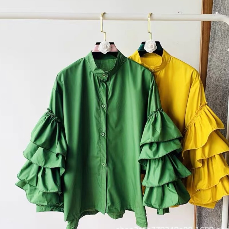 Women White Shirts Solid Full  - огляд і ціна Shirt Camp Collar