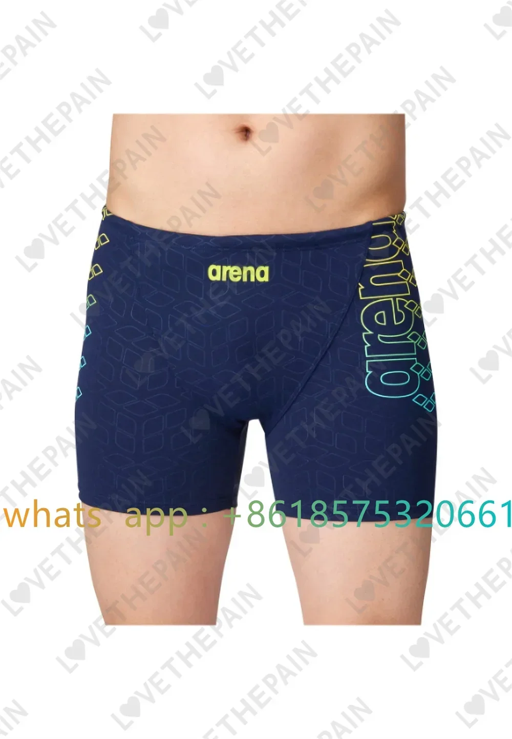 Men Jammer Training Swimwear T - огляд і ціна Swim Trunk Quick Dry