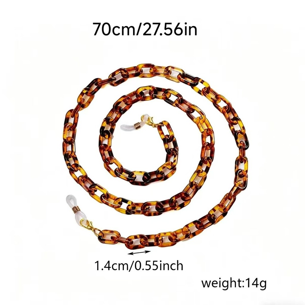 KLASSNUM Multicolor Brown Acry - огляд і ціна Sunglass Retainer Cord