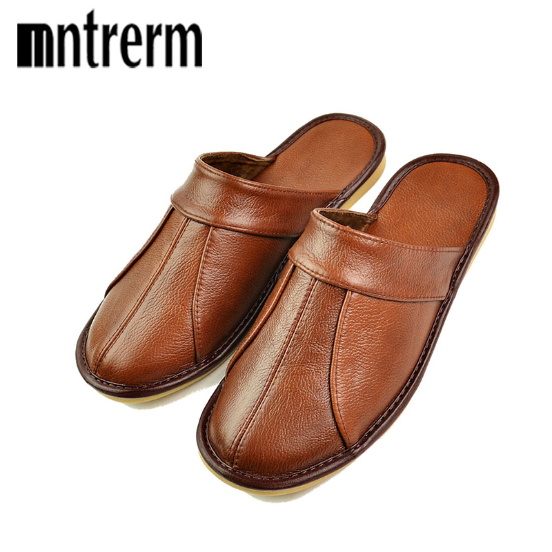 Mntrerm Spring Slip On Men Sli - огляд і ціна Flip Flop Leather Men