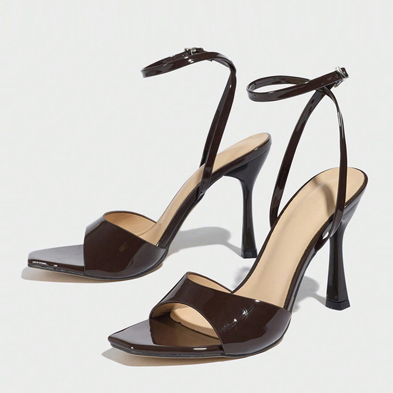 Liyke New Fashion Square Open  - огляд і ціна Casual Sandal Leather