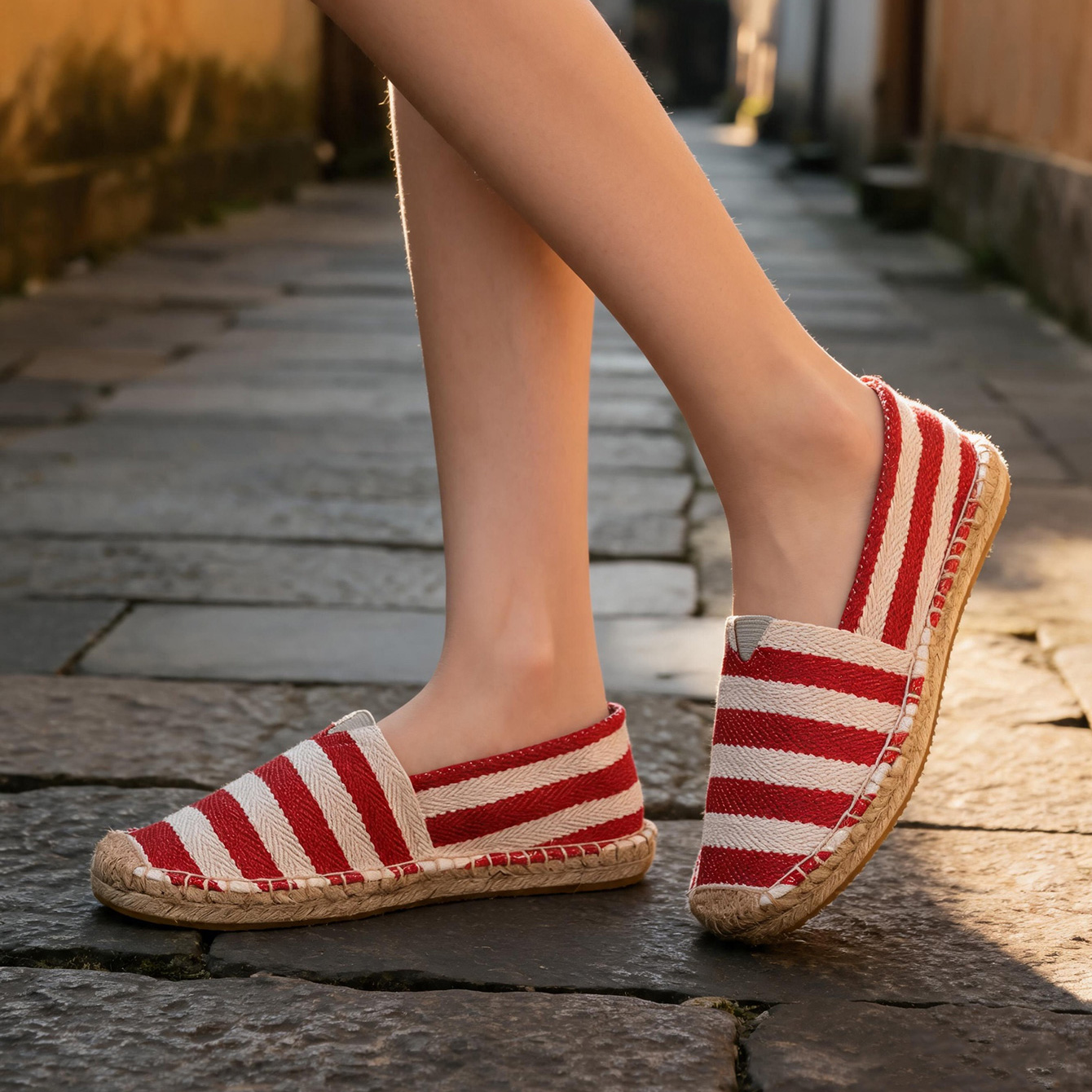 Summer Autumn Women Canvas Sho - огляд і ціна Espadrille Slip On