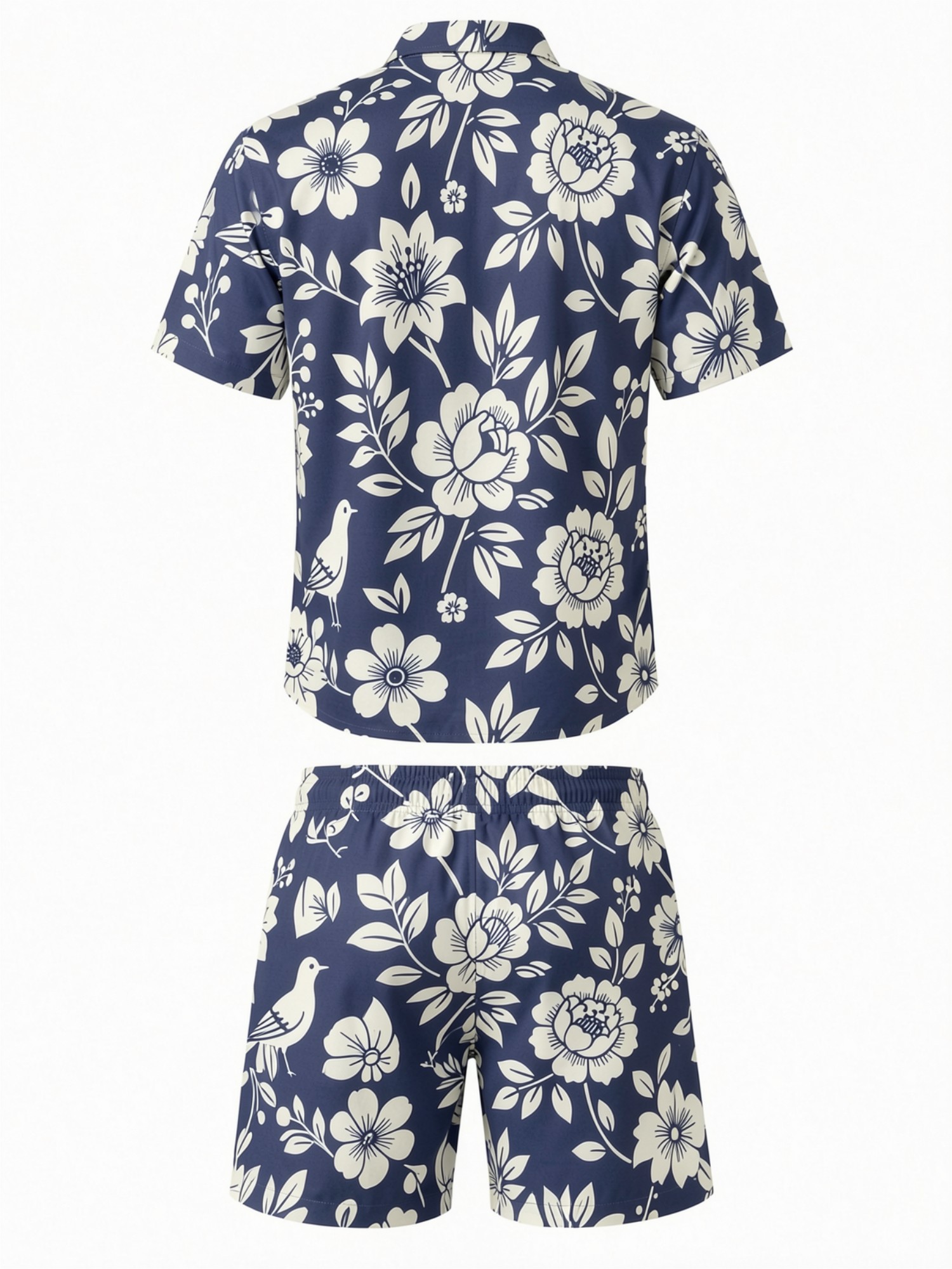 Mens Floral Short Sleeve Shirt - огляд і ціна Resort Shirt Floral