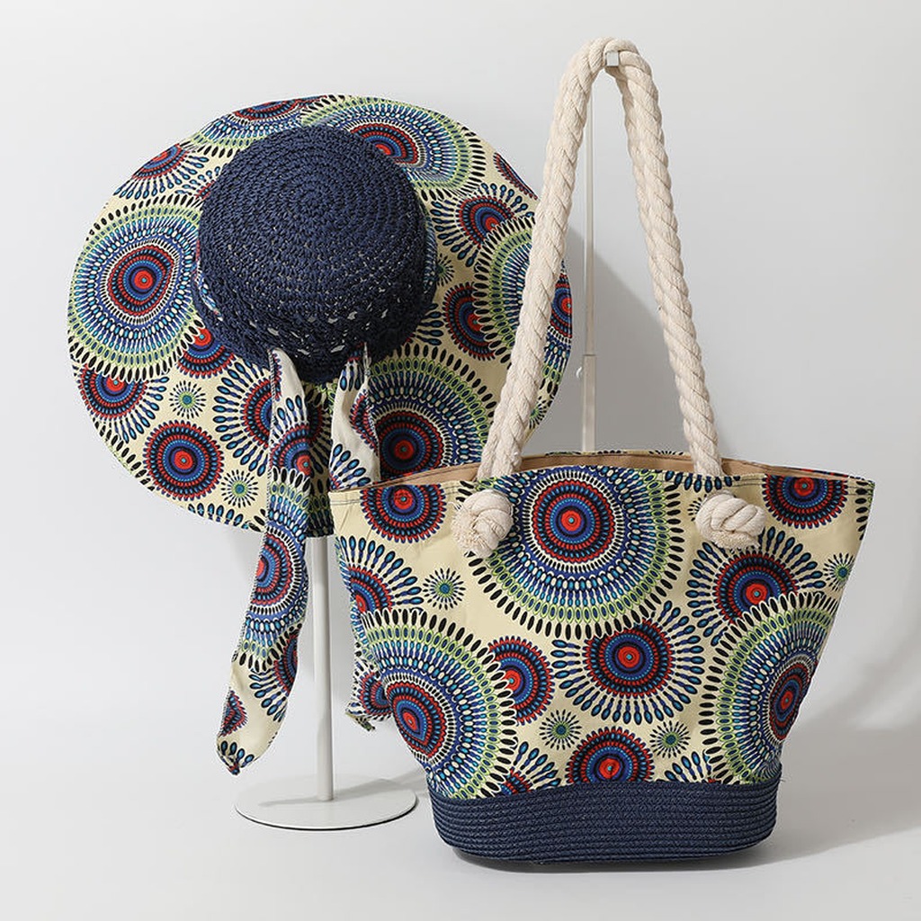 Boho Straw Sun Hat and Beach B - огляд і ціна Bucket Hat Straw