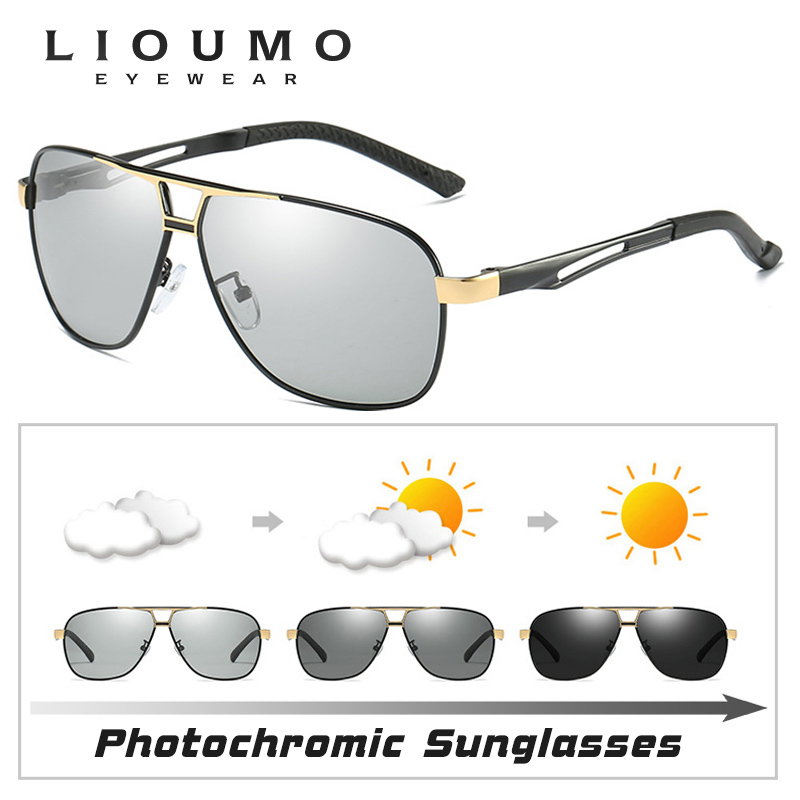 LIOUMO Aviation Sunglasses Men - огляд і ціна Sunglasses Aviator Polarized