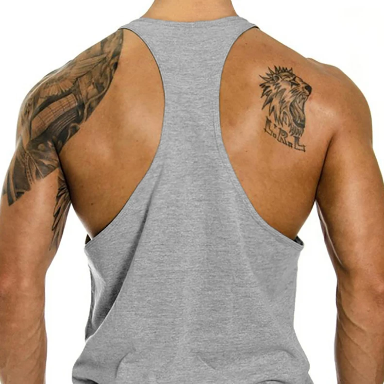 Men's Cotton Sleeveless Tees G - огляд і ціна Tank Top Muscle