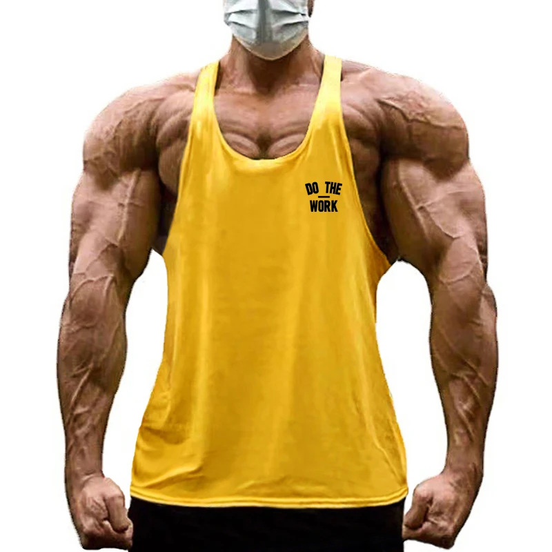 Men's Cotton Sleeveless Tees G - огляд і ціна Tank Top Muscle