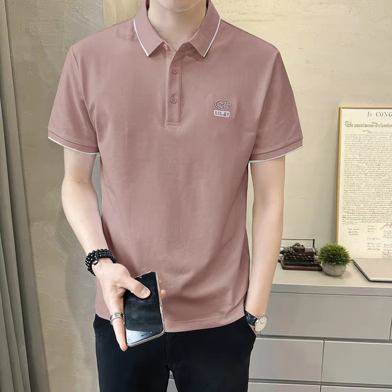 New Men's Polo Shirt Summer Sh - огляд і ціна Polo Shirt Pique