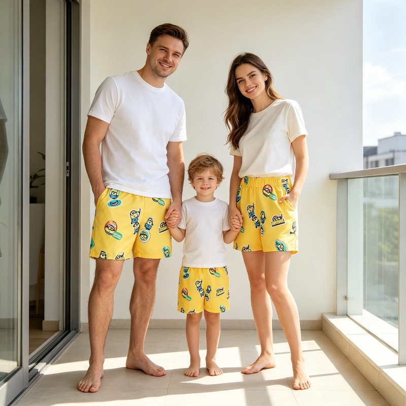 Boys Minions Printed Swim Shor - огляд і ціна Trunks Board Surf