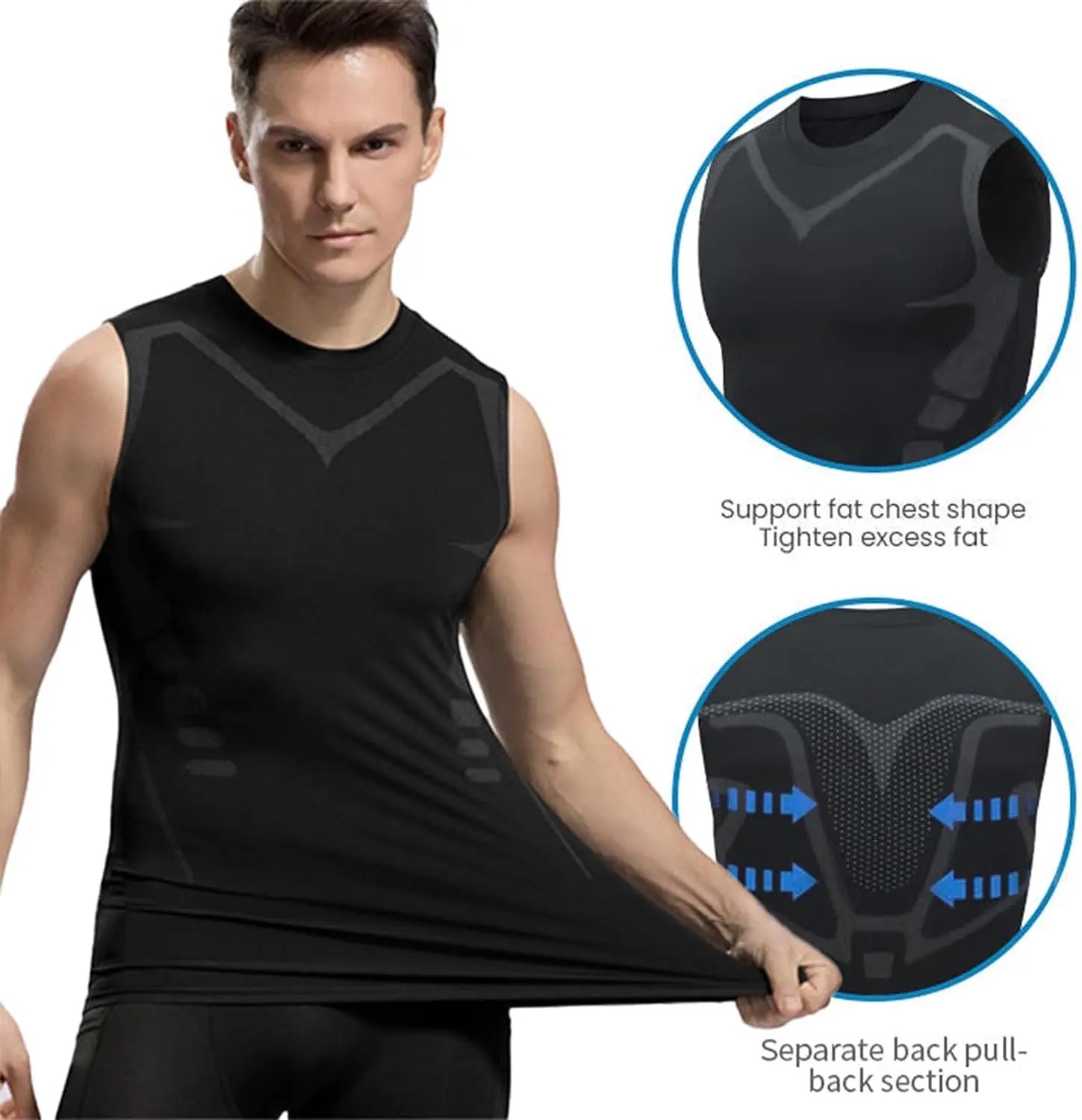 Compression Tank Top Men Gym S - огляд і ціна Tank Top Muscle