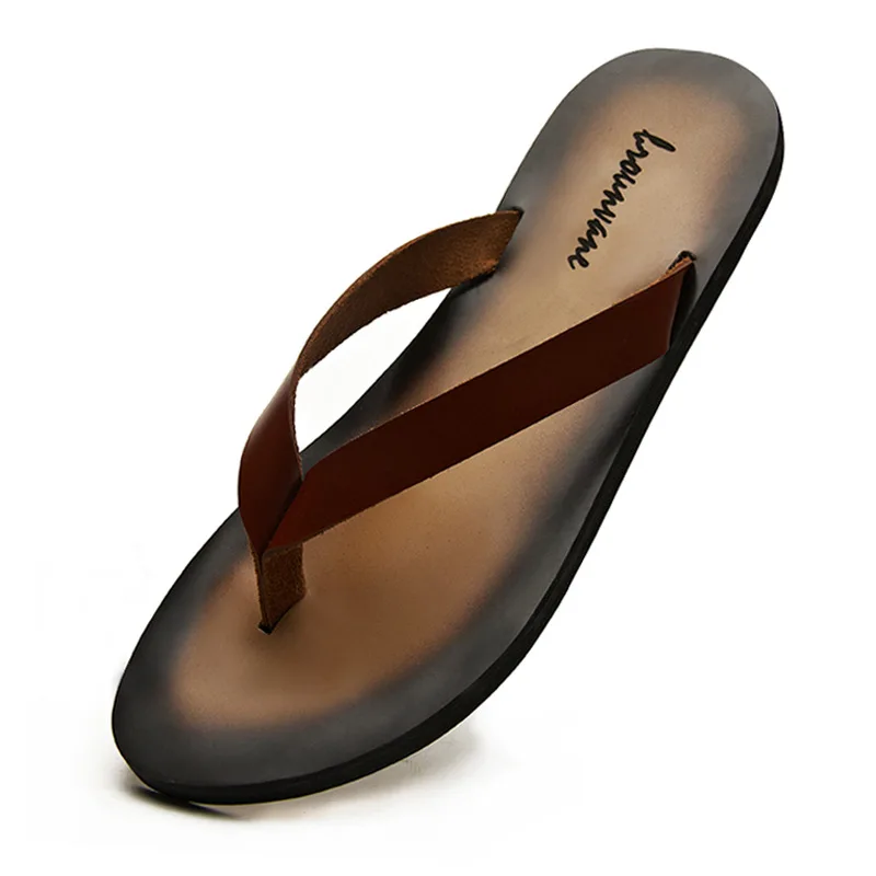 Classic Genuine Leather Mens S - огляд і ціна Flip Flop Leather Men