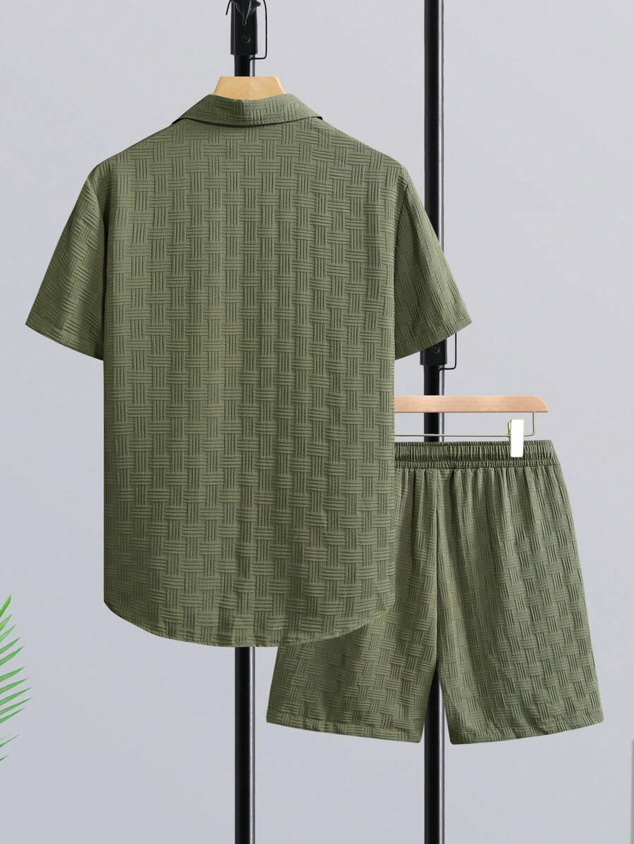Manfinity RSRT Men's Mature Va - огляд і ціна Short Linen Drawstring