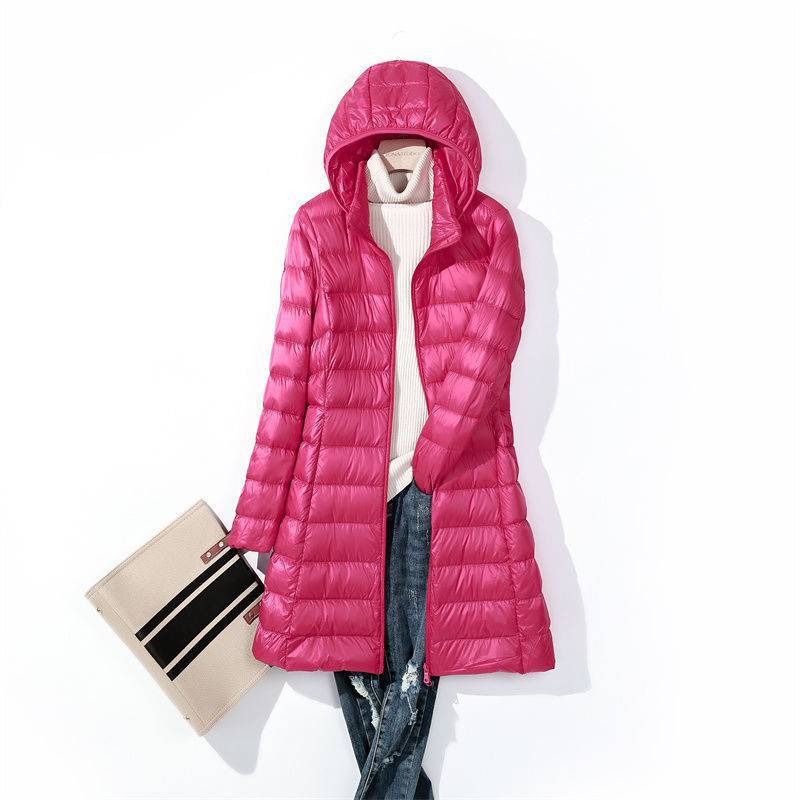 Women Long Puffer Jackets 2024 - огляд і ціна Packable Hat Nylon