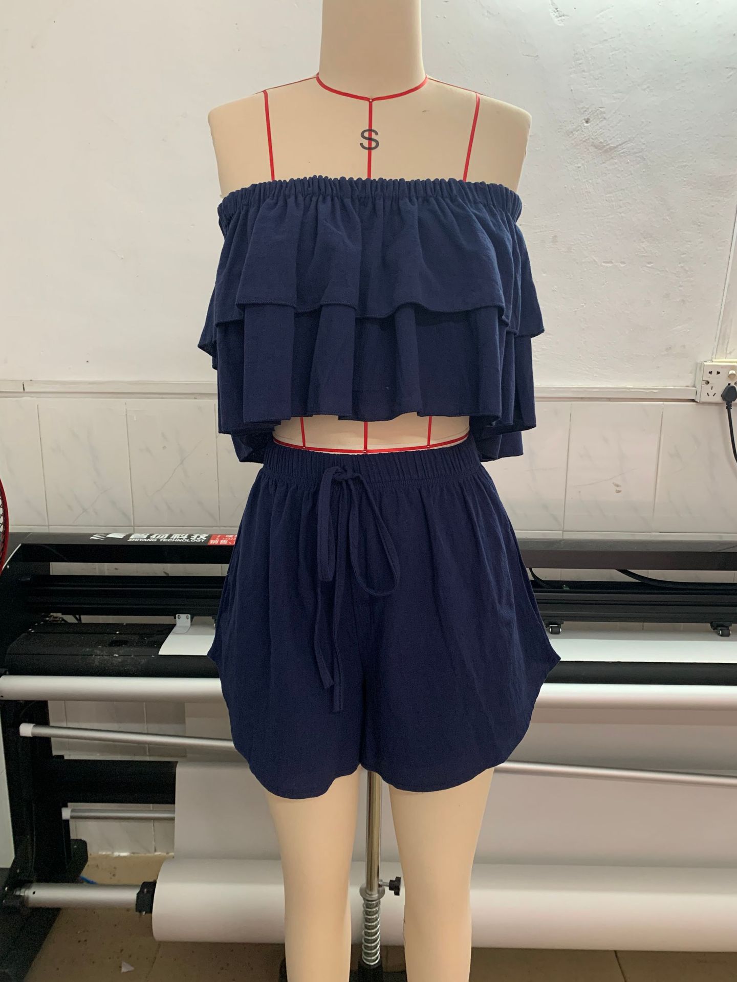 Summer women’s fashion: new ca - огляд і ціна Short Linen Drawstring