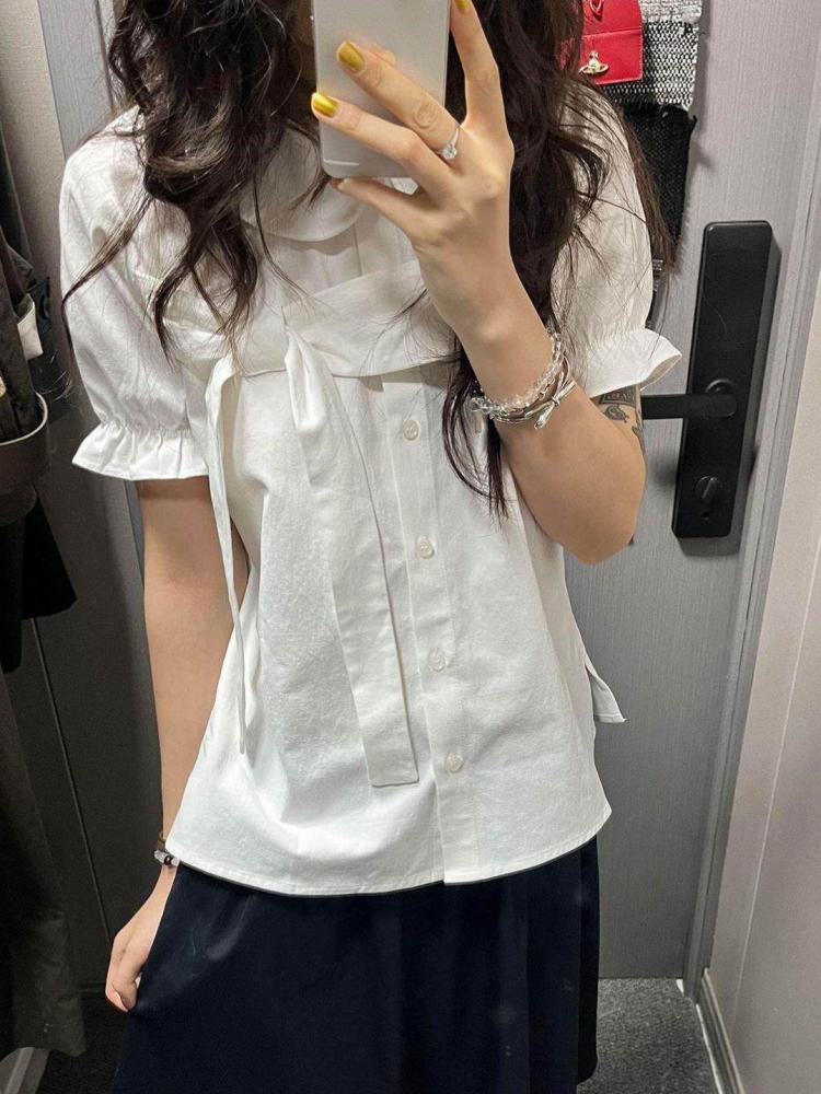Erwofeina Peter Pan Collar Pre - огляд і ціна Shirt Camp Collar