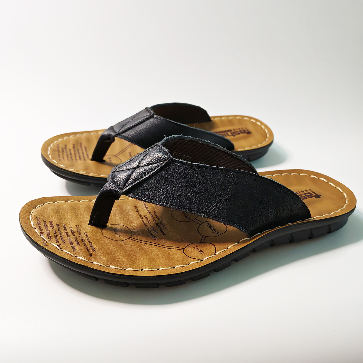 Summer Shoes Men Slippers Genu - огляд і ціна Flip Flop Leather Men