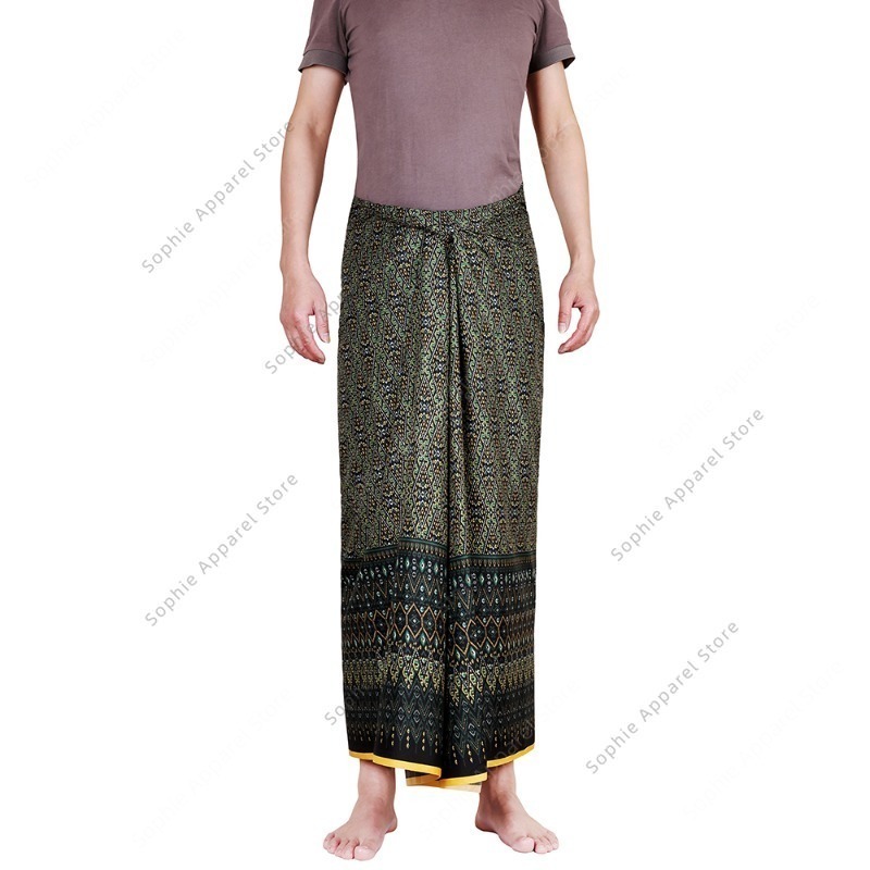 Batik Sarong Skirt for Beach W - огляд і ціна Sarong Men Wrap