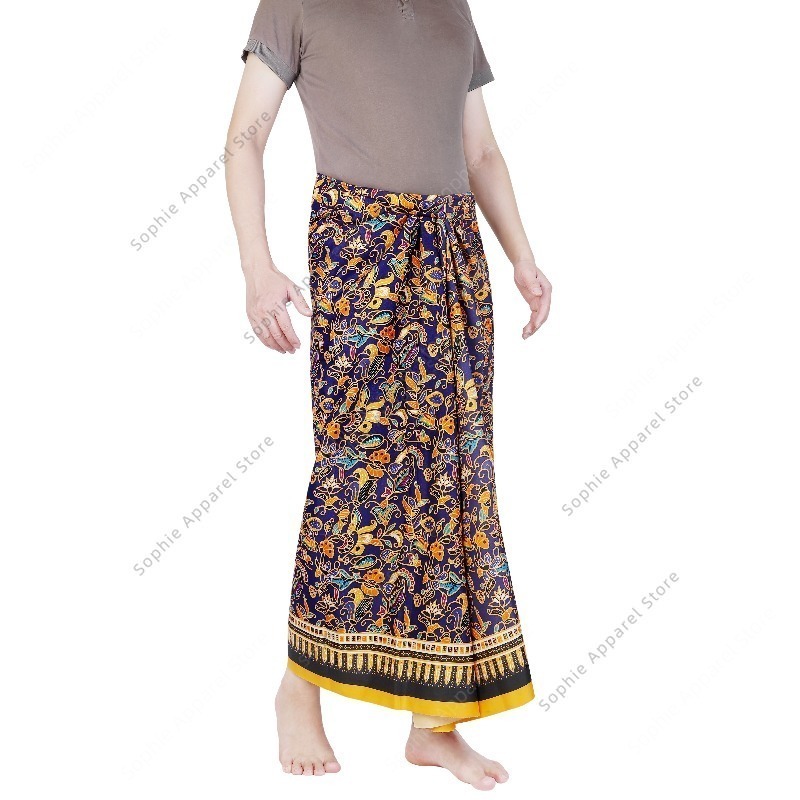 Batik Sarong Skirt for Beach W - огляд і ціна Sarong Men Wrap