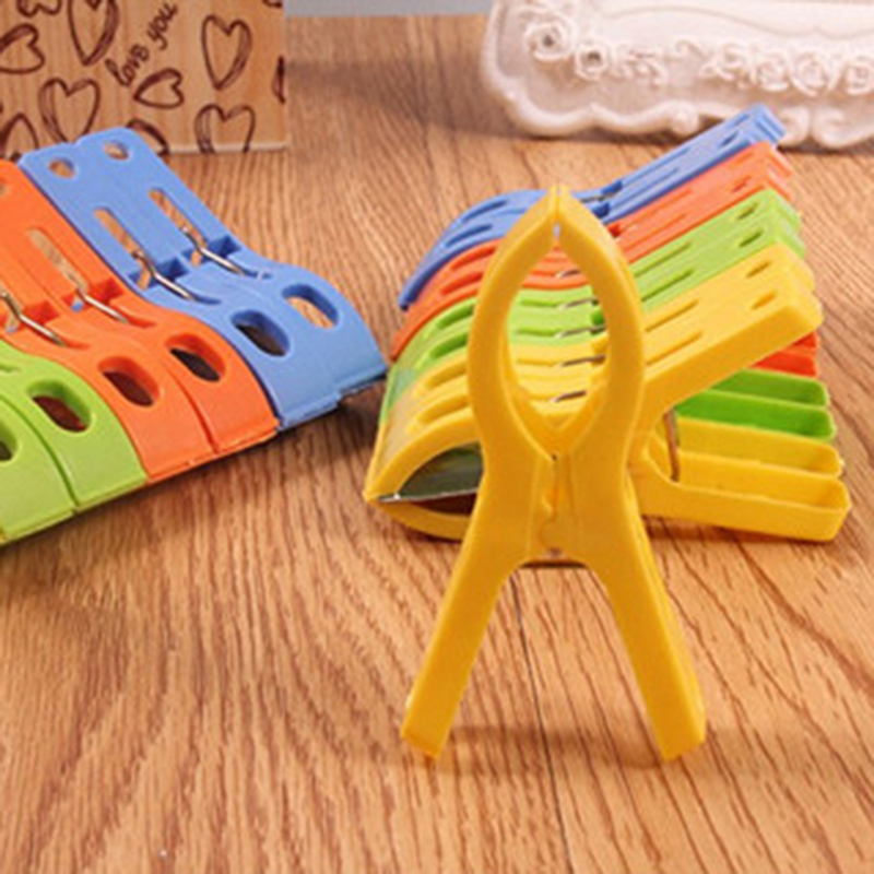 8ps/set Hanger Clips Large Pla - огляд і ціна Beach Towel Large